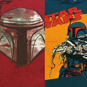 Lot of 2 Star Wars t-shirts